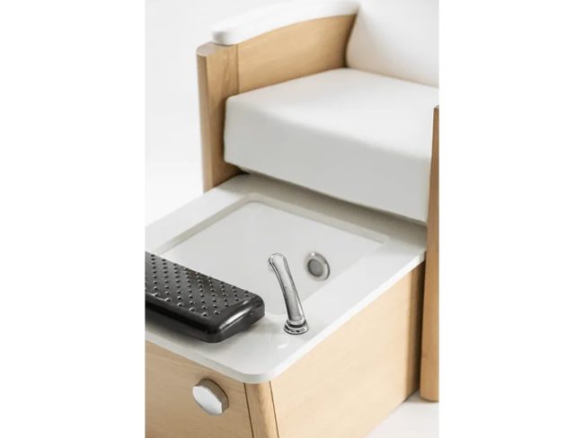 Anagh Pedicure Spa Chair Basin Closeup