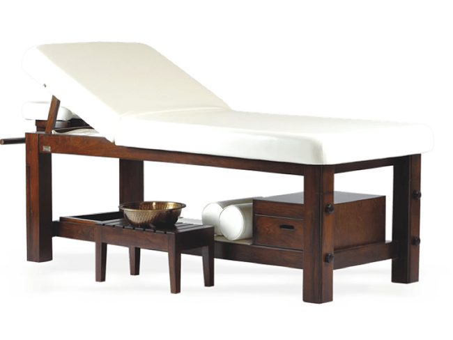 Shirodhara Massage Bed