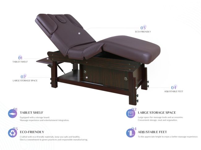 Alternative view of HZ-3376C Spa Wellness Table