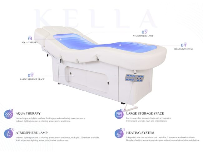 Alternative view of HZ-3381A-1 Spa Wellness Table