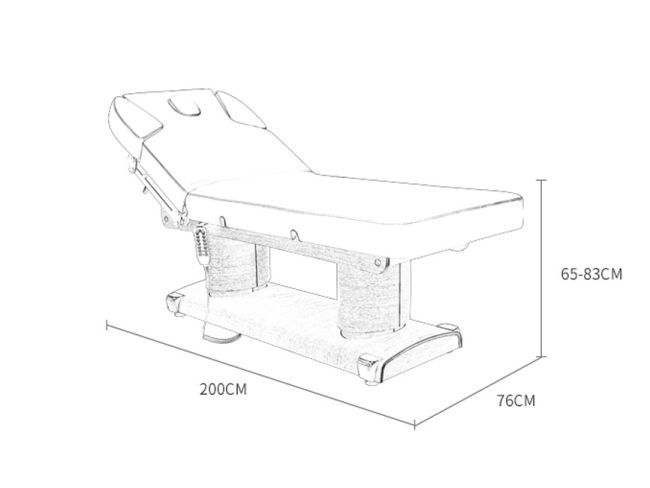 HZ-3838 Elite 4-Motor Electric Spa Treatment & Massage Table