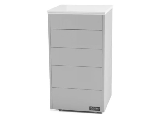 Halo Slimline Trolley 5 Drawers