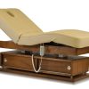 Mudit Electric Massage Bed Beige Color Salon Tilt