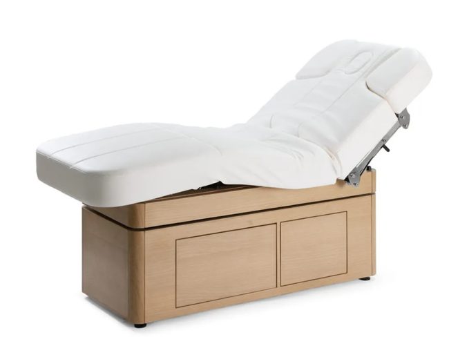 Mudra Electric Spa Massage Table Light Colored