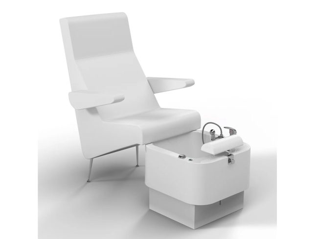 Alternative view of Hydrocart Pedicure Spa Chair by Spa Logic