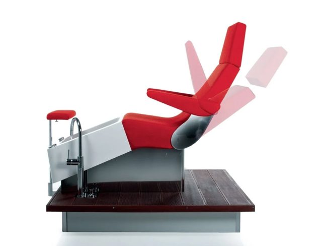 Alternative view of Streamline Deck Shiatsu Pedicure Spa Chair by Spa Logic