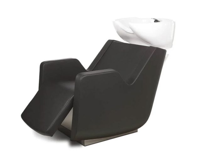 Alternative view of Ultrawash Black Shiatsu Shampoo Station by MG Bross