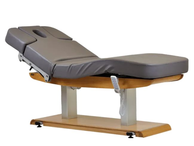 Tejas Electric Spa Massage Table Dark Colored