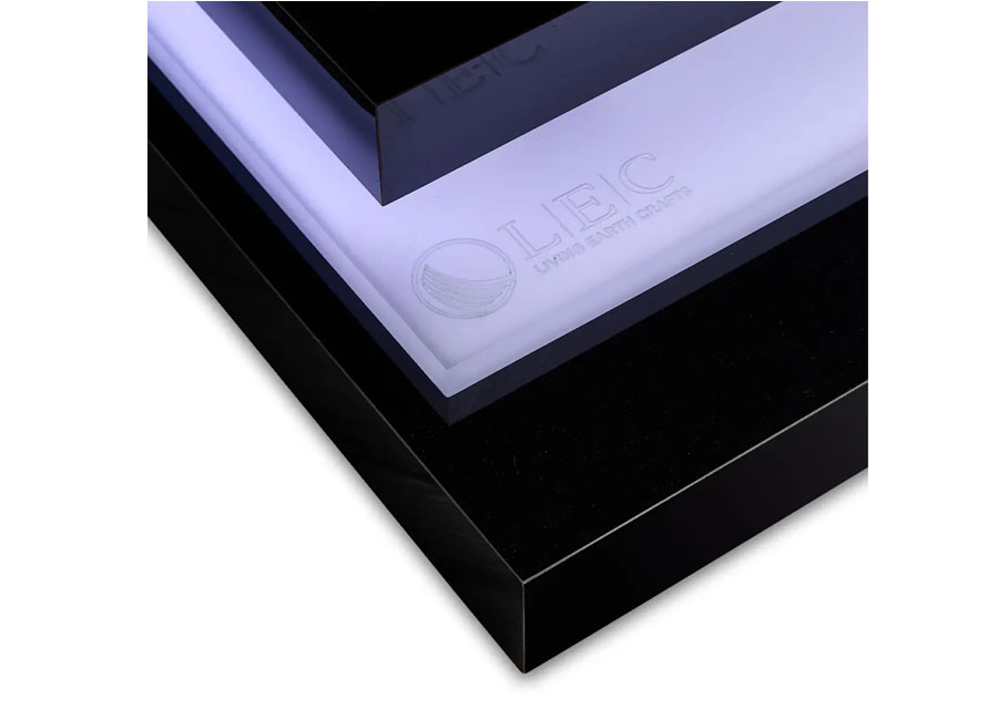 Wave Reset™ Lounger with IceBlock™ Chromatherapy Base Closeup