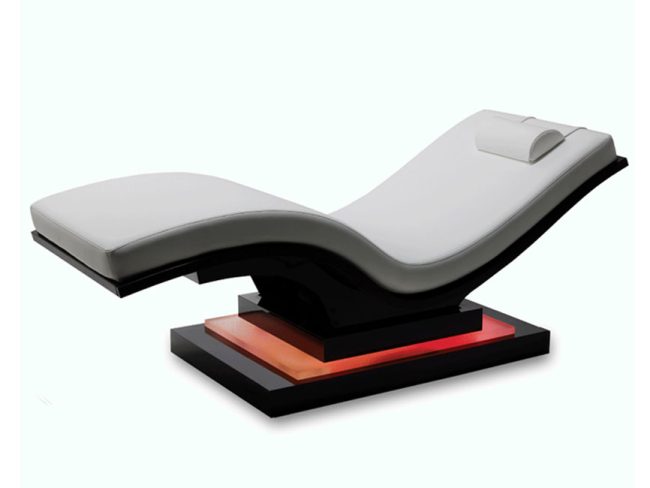 Wave Reset™ Lounger with IceBlock™ Chromatherapy Base