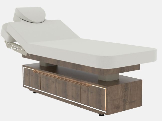 Yui Lg Wma Treatment Bed Back Section Raised